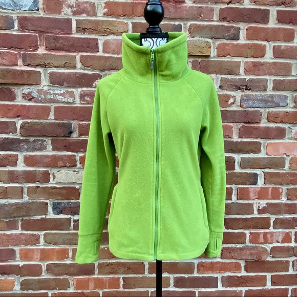 Calvin Klein Jackets & Blazers - CALVIN KLEIN Polar-Fleece Thumb Hole Zip Jacket